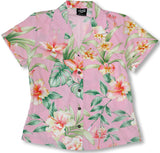 Summer Flourish Womens Fitted Blouse