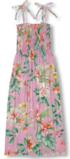 Summer Flourish Smocked Tube Dress
