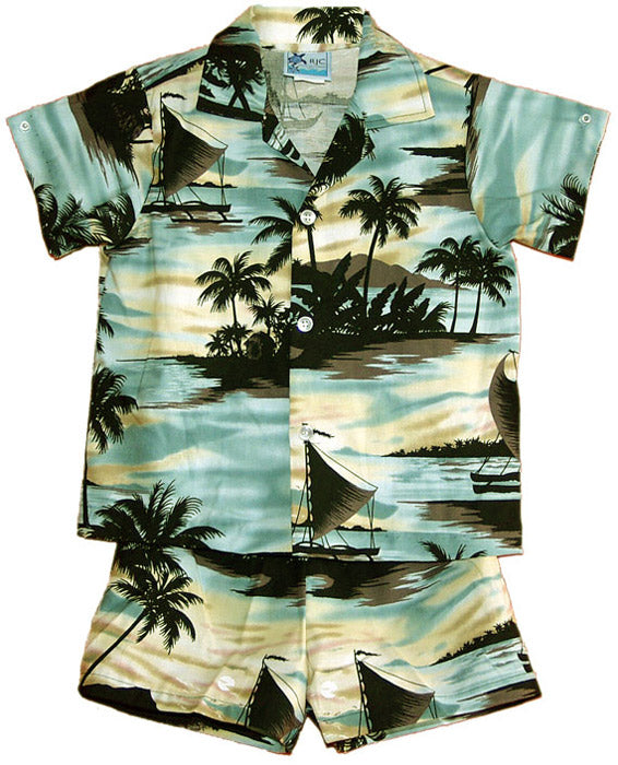 Sunset Island boy's 2pc