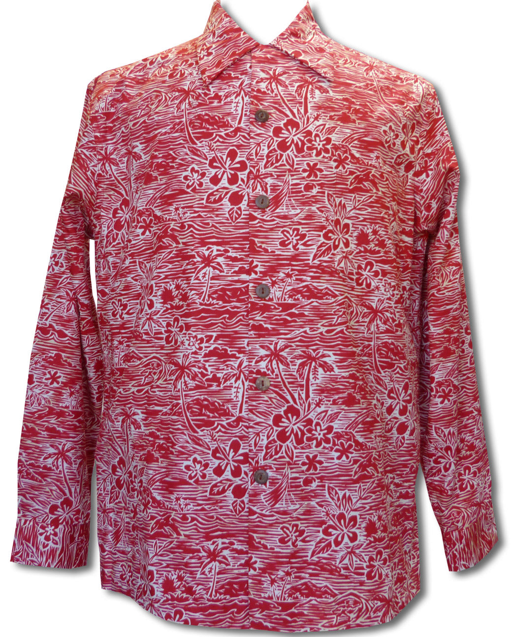 Surf & Turf Men's Long Sleeve Shirt
