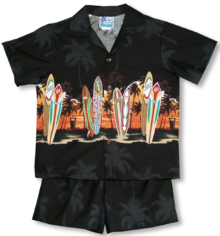 Surfboard Sunset Boy's 2pc