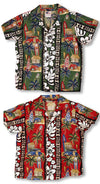 Surfboard Woodie Boy's Shirt