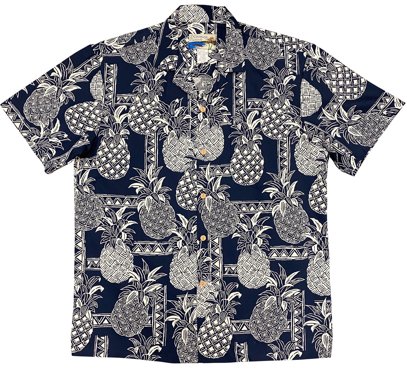 Tapa Pineapple Waimea Casuals Men's