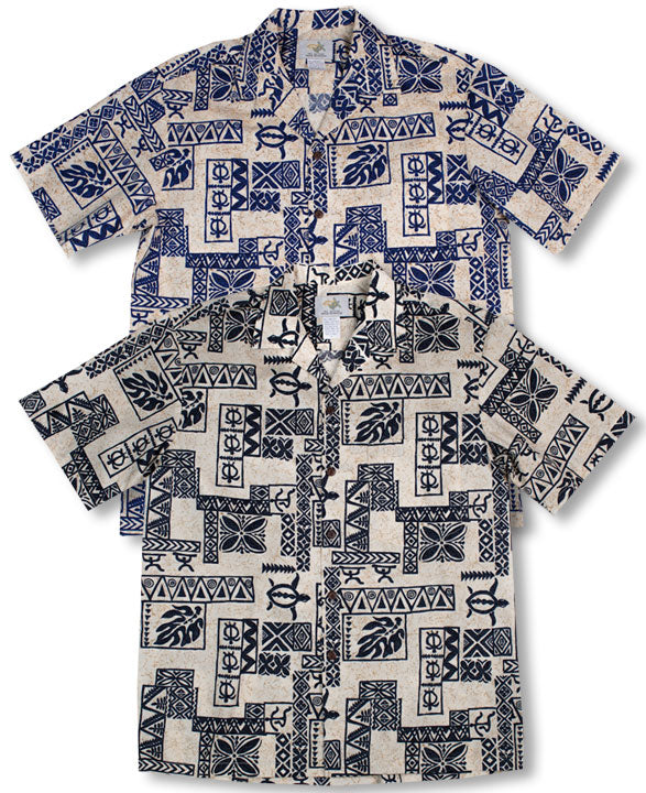 Tapa Tradition men's Hawaiian shirt