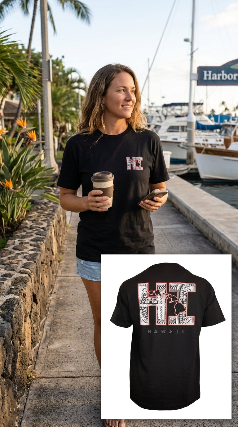 HI Block Island Chain T-Shirt — T-Shirts — RJC (view 4)