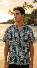 Tapa Pineapple Waimea Casuals Men's