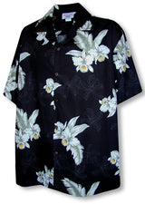 Flying White Orchid Men's Shirt