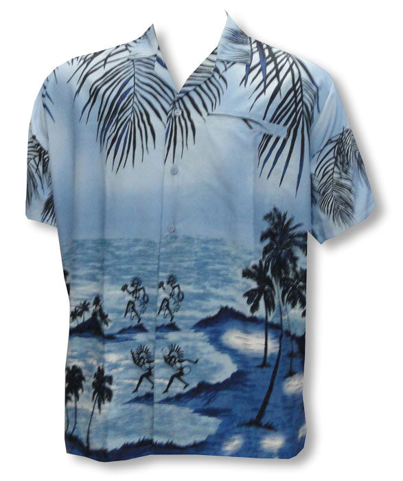 The Tropical Dance Men's Terivoile Ployester Shirt