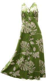 Tiare 19 Button Front Long Tank