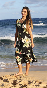 Timeless Summer women's tea length dress