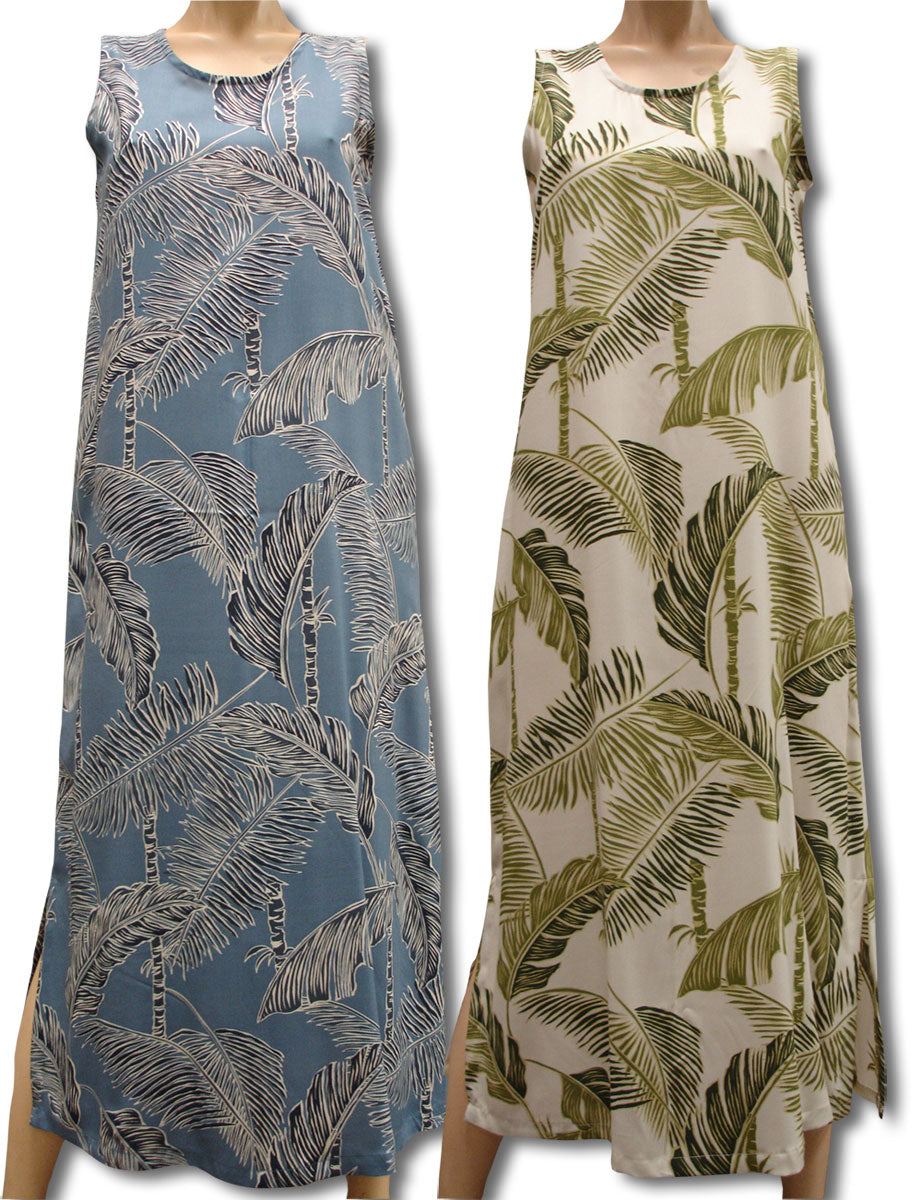 Tree Tops Keyhole Back Slit Tank