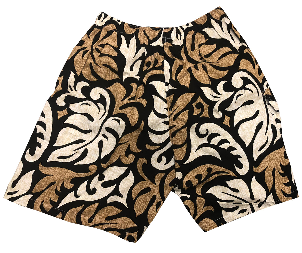 Tropical Leaf Monstera Men's Cargo Shorts