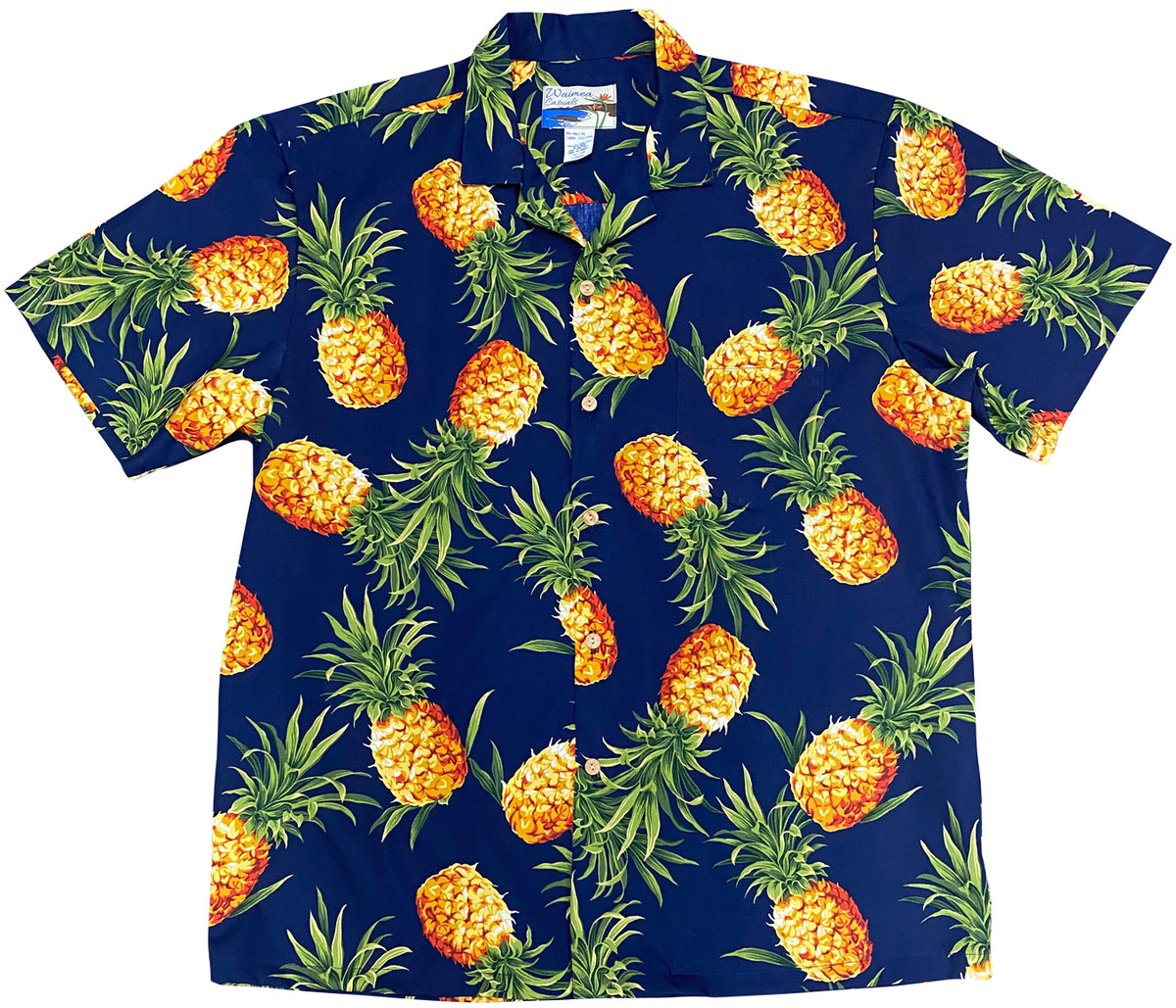 Tropical Gold Pineapple Waimea Casuals Men's