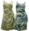 Tropical Jungle Smocked Back Sarong