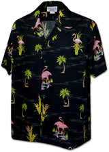 Tropical Pink Flamingo Men's Shirt
