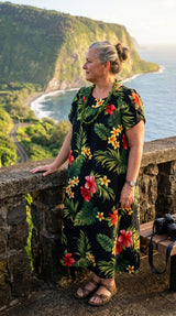 RJC Women's Tropical Summer Muumuu Dress