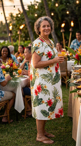 RJC Women's Tropical Summer Muumuu Dress