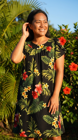 RJC Women's Tropical Summer Muumuu Dress