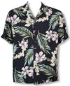 Tuberose Hibiscus men's Hawaiian shirt