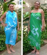 Petroglyph Honu Full Size Sarong Wrap