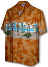 Surfboard Turtle Crawl Men's Chest Band Shirt