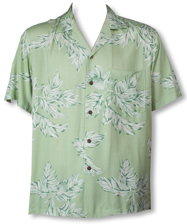 Ulu Mat men's Textured Hawaiian shirt