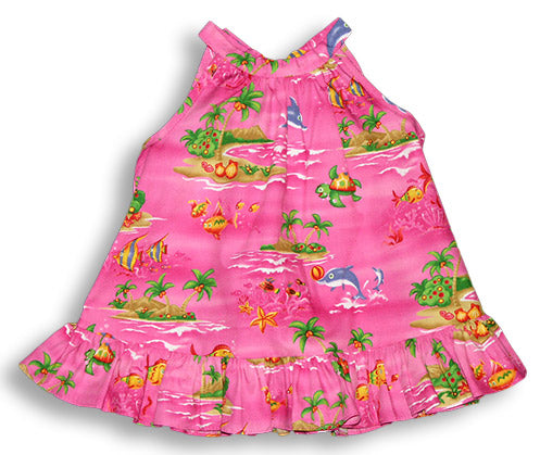 Underwater Cartoon Halter 2pc