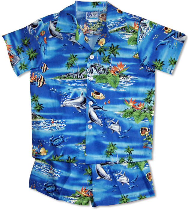 Underwater Playground Boy's 2pc