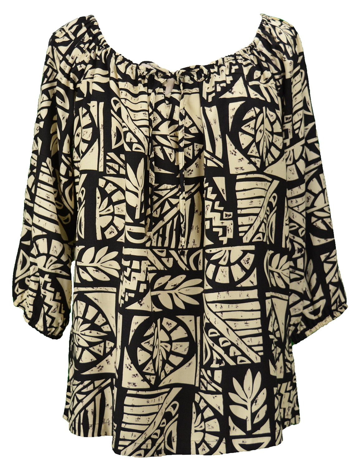 Up Down Staircase Women's Peasant Blouse