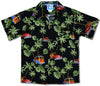 Waikiki Woody Surfboard Boy's Shirt