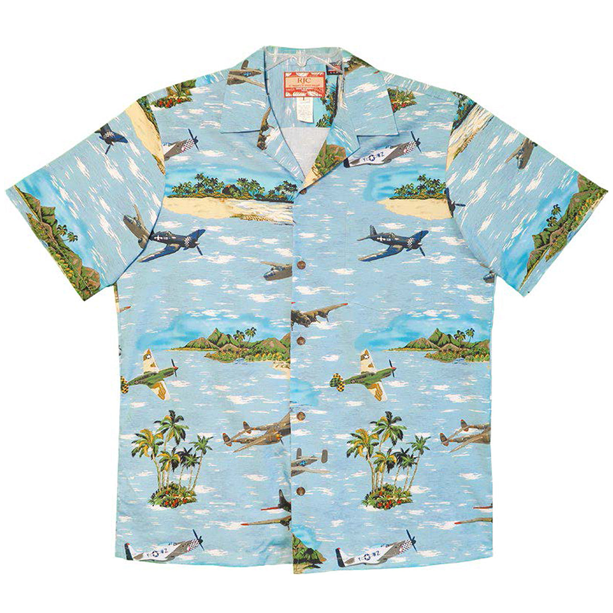 Warbirds Island Scouting Mens Shirt