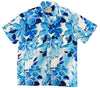 Watercolor Hibiscus Men's Rayon Shirt