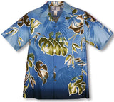Watercolor Leaf men's shirt