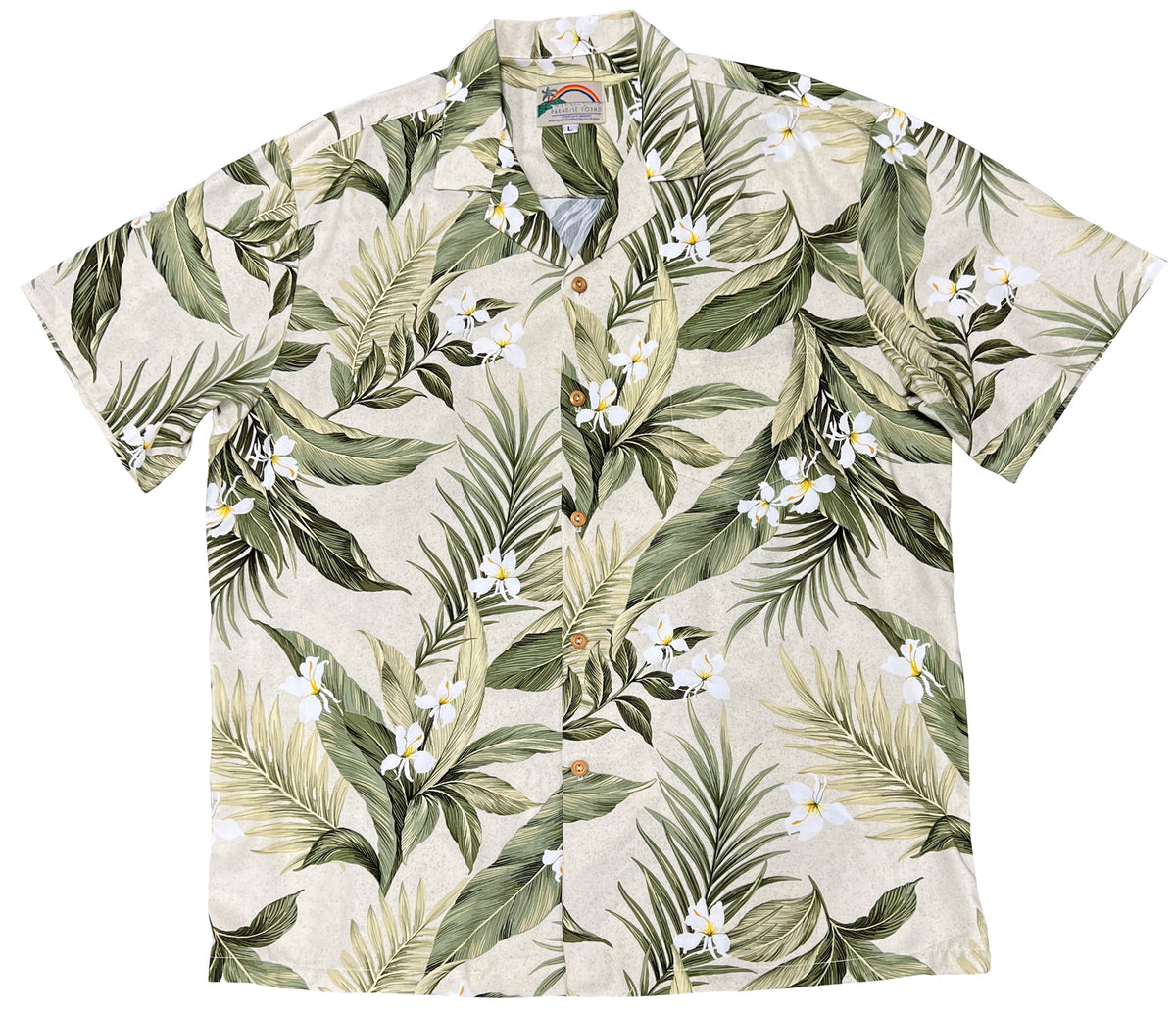 White Ginger Men's Hawaiian Shirt