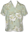 White Orchid Womens Fitted Blouse