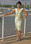 White Orchid Sheath Dress