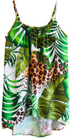 Wild Paradise High Low Hem Blouse