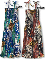 Wild Paradise Jungle Smocked Tube Dress