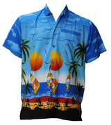 Wind Surfing Men's Terivoile Ployester Shirt