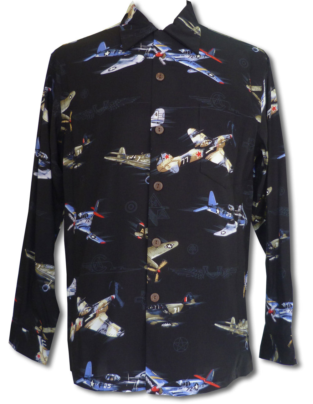 World War II Men's Long Sleeve Shirt