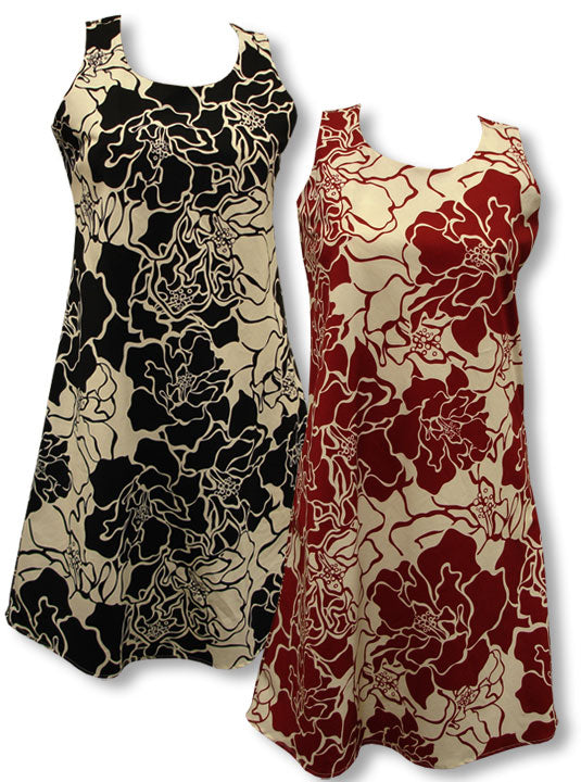 Yin & Yang Women's Short Tank Flared Dress