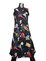 Cocktails Anyone Women's Short Tank Flared Dress — Women's Tank Dresses — Paradise Found