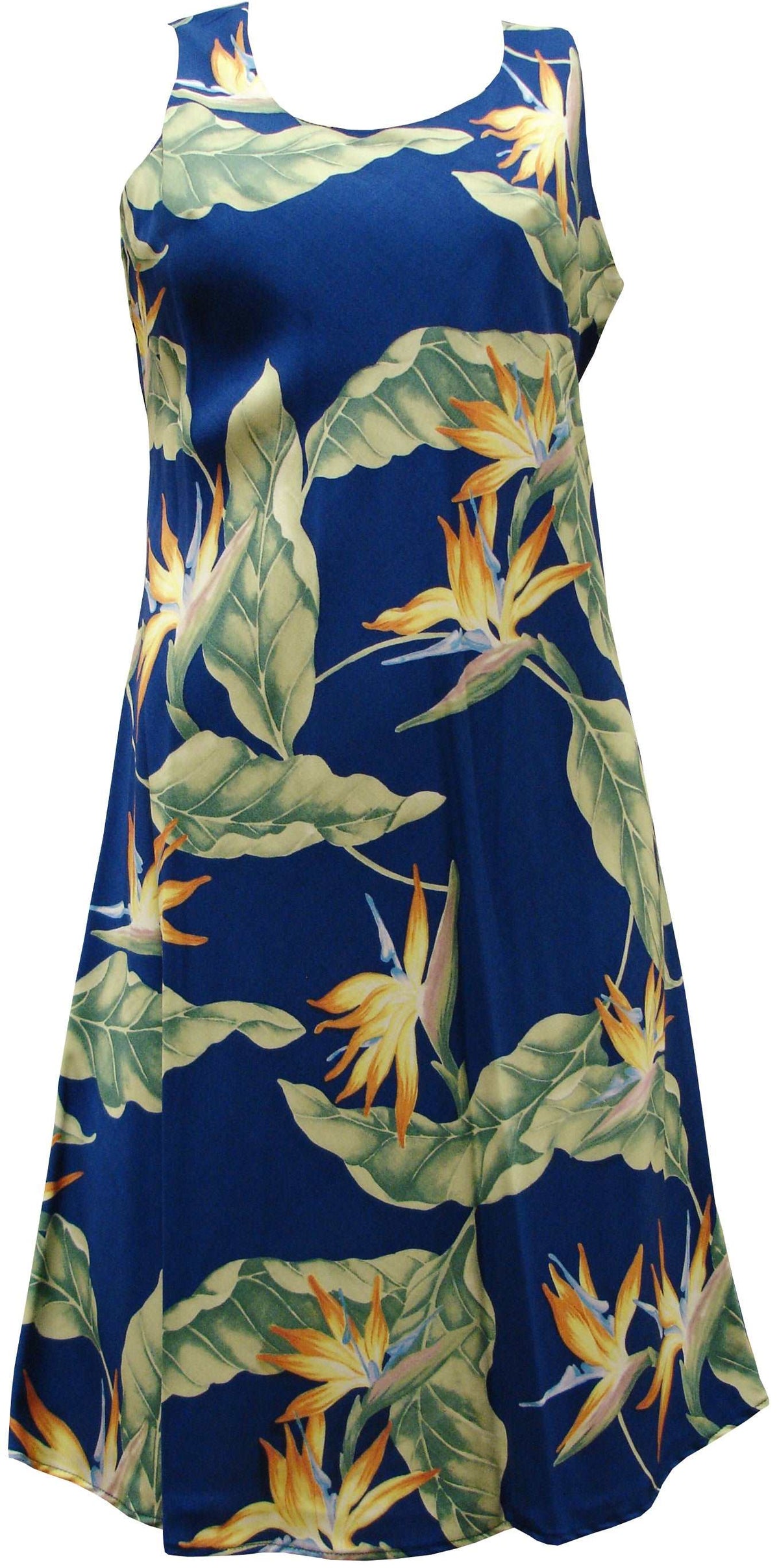 Bird of Paradise #5 Bias Cut Flared Tank — Women's Tank Dresses — Paradise Found