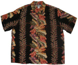 Anthurium Panel Men's Vintage Kamehameha — Men's Rayon Shirts — MauiShirts (view 4)