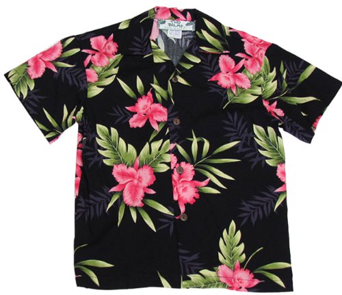 Orchid Fern Boy's Rayon Shirt — Boys Shirts — Two Palms