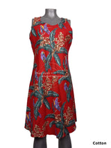 Jungle Bird Women's Short Tank Flared Dress — Women's Tank Dresses — Paradise Found (view 5)