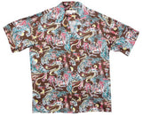 Luau mens pineapple juice vintage shirt — Men's Rayon Shirts — MauiShirts