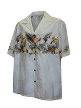 Tropical Garden Men's Chest Band Shirt — Men's Cotton Shirts — Pacific Legend (view 11)
