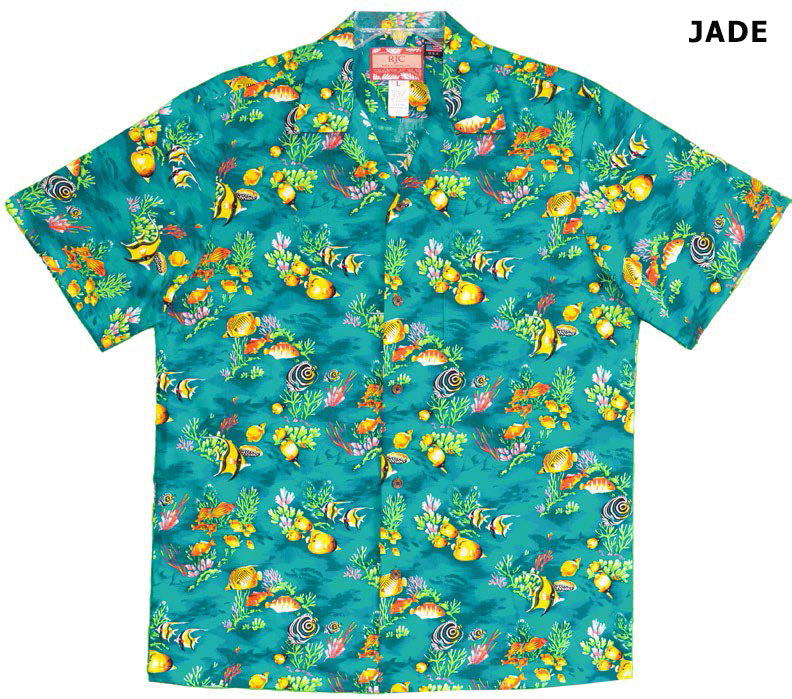 Maui Reef View Mens Shirt — Men's Cotton Shirts — RJC