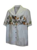 Tropical Garden Men's Chest Band Shirt — Men's Cotton Shirts — Pacific Legend (view 3)